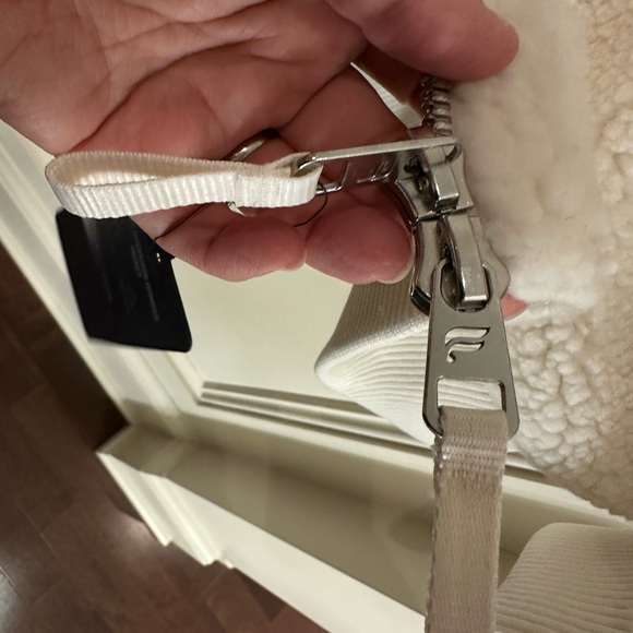 FABLETICS Cozy Shearling like bomber jacket USXL - Picture 8 of 10